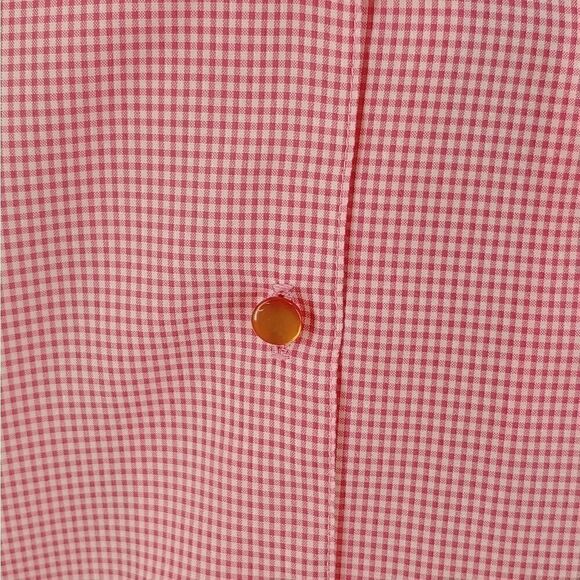 Vintage 1970s! Checks! Pink! Medium most likely - Picture 7 of 9